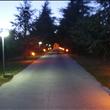 Viale d'ingresso by night