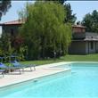 Gazebo di 50mq accanto alla piscina
