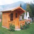 casetta giochi con barbecue